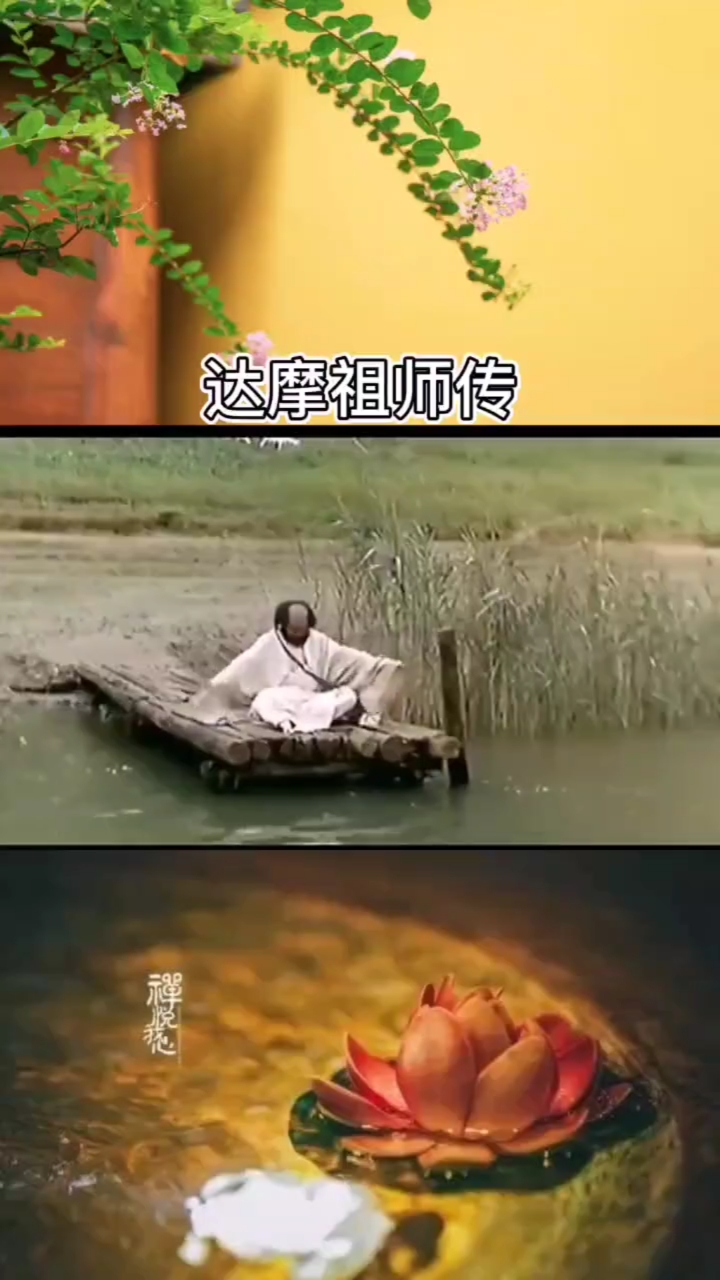 最佳戏精#达摩祖师一苇渡江