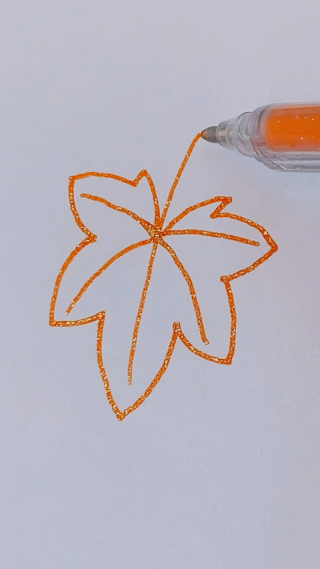 简笔画#简单画树叶