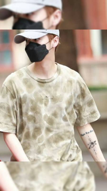 明星身上纹身的图案,鹿晗字母,许佳琪闪电,看到范丞丞:懵了!