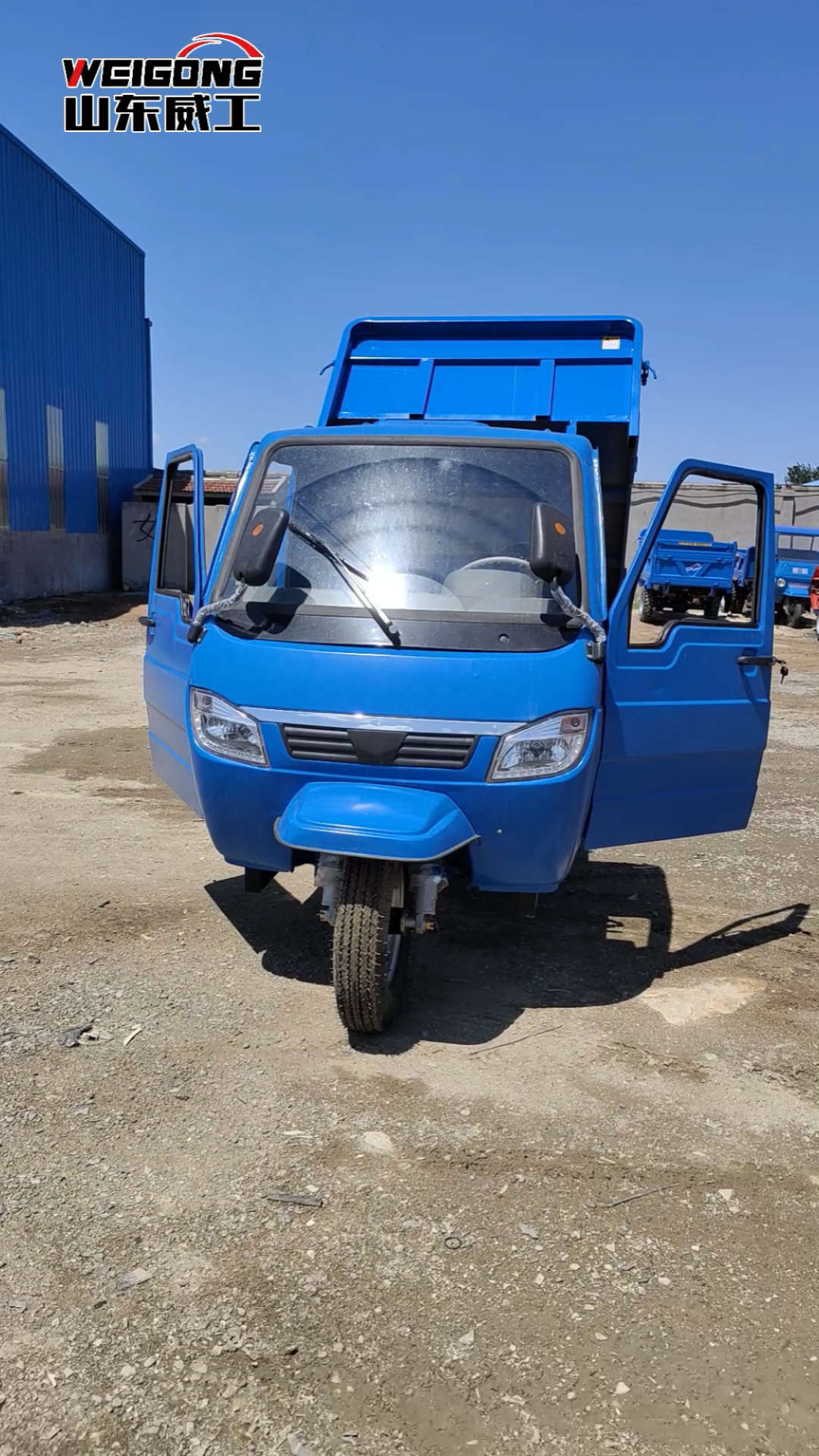 全棚柴油三轮车,多马力选择,支持定制#全棚三轮车#三马子#工程机械