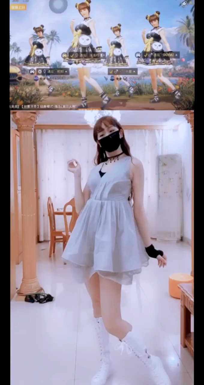 羽儿小姐姐手舞#和平精英甜心舞