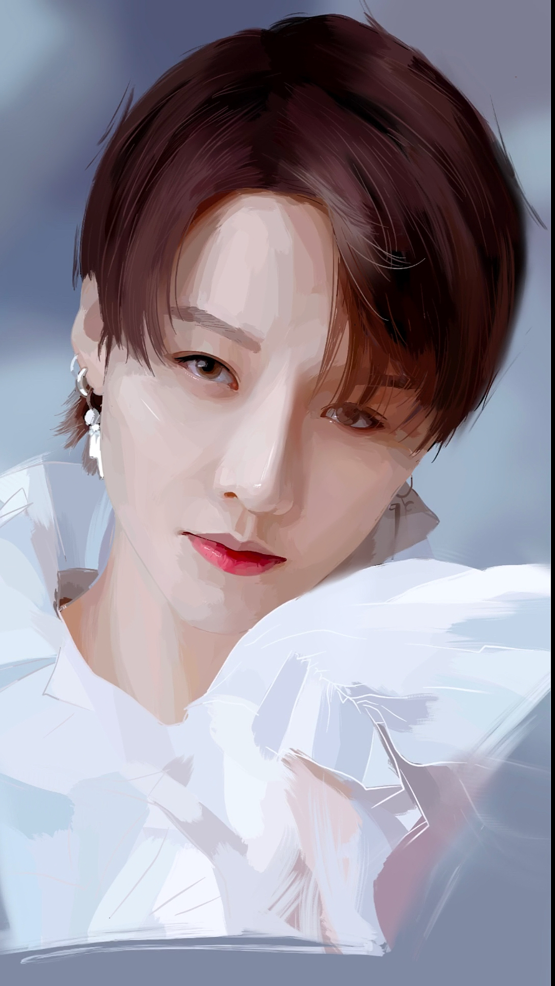 不心动挑战#女生帅起来就没男生什么事了【手绘/刘雨昕】