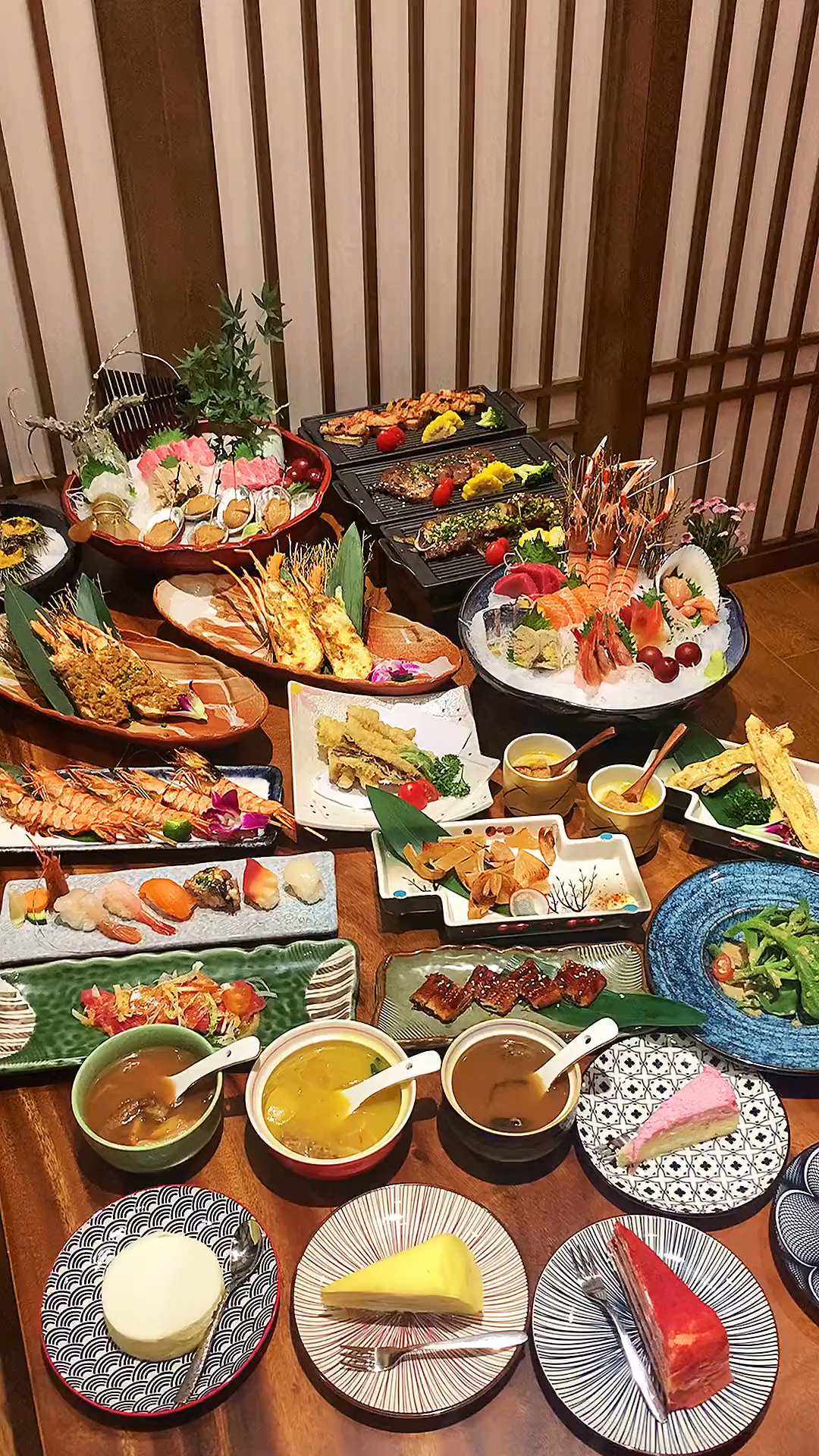 杭州探店#三百出头就吃到了这种阵仗的日料大餐,自助真香-度小视