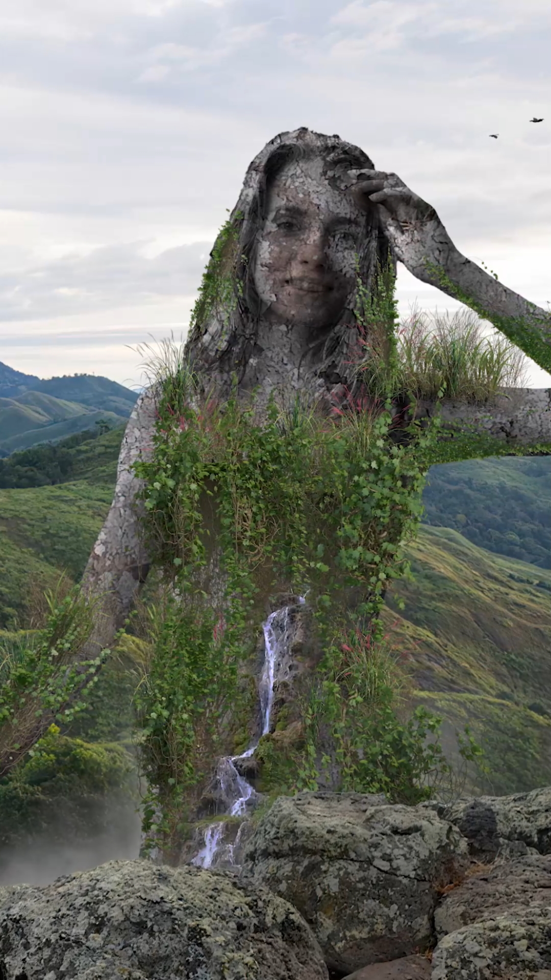 视觉震撼#大自然的鬼斧神工真是妙不可言,太壮观了,你看着像什么?