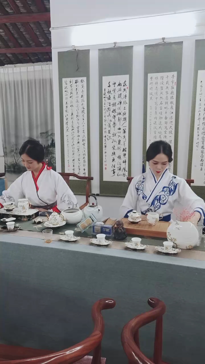 华祥苑茶艺师个个顶尖级!