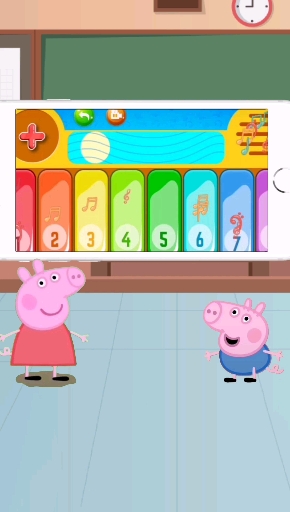 小猪佩奇#佩奇弹琴太好听了!