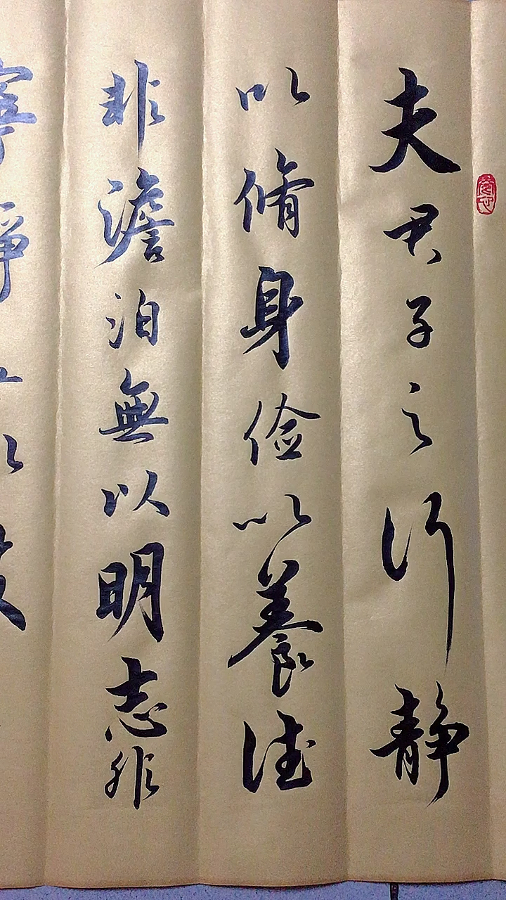 寻找最牛手艺人#大美行书诫子书