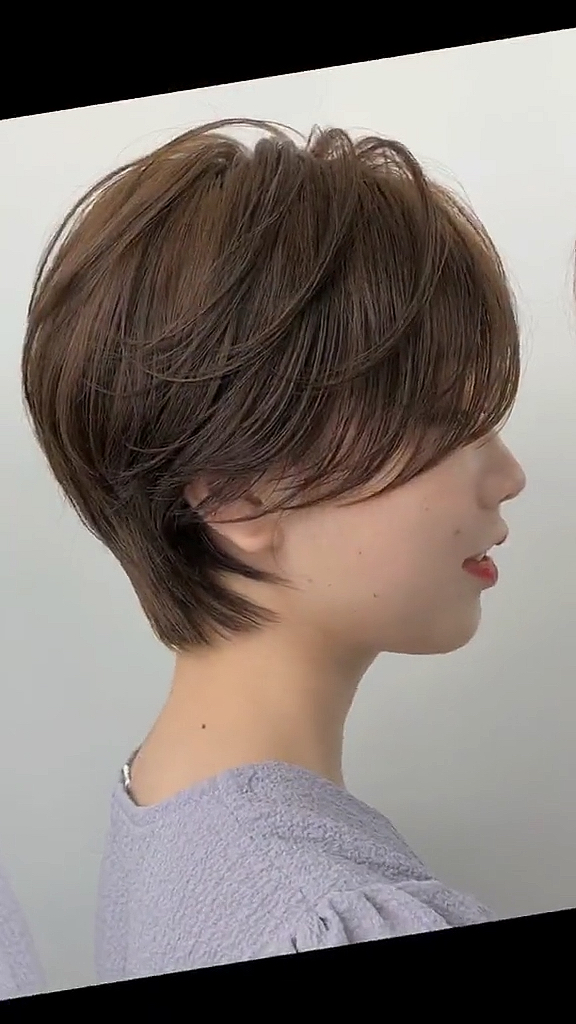 女士短款发型#夏日唯美小清新发型