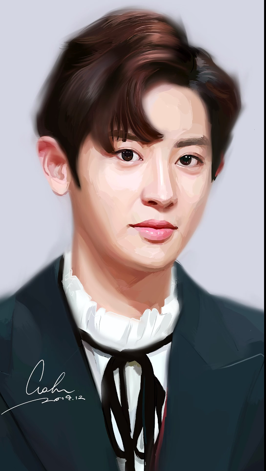 我要上热门#希望你能冷静看完.【手绘_朴灿烈_exo】-度小视