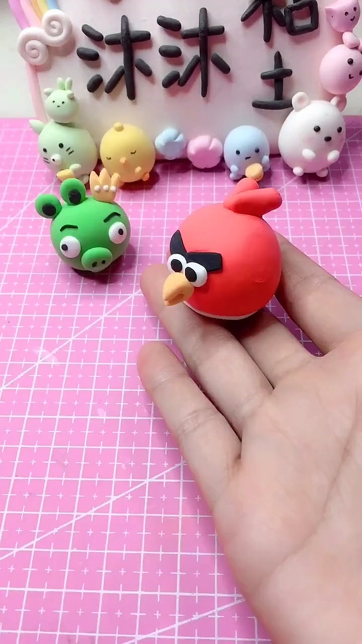 超轻粘土#愤怒的小鸟