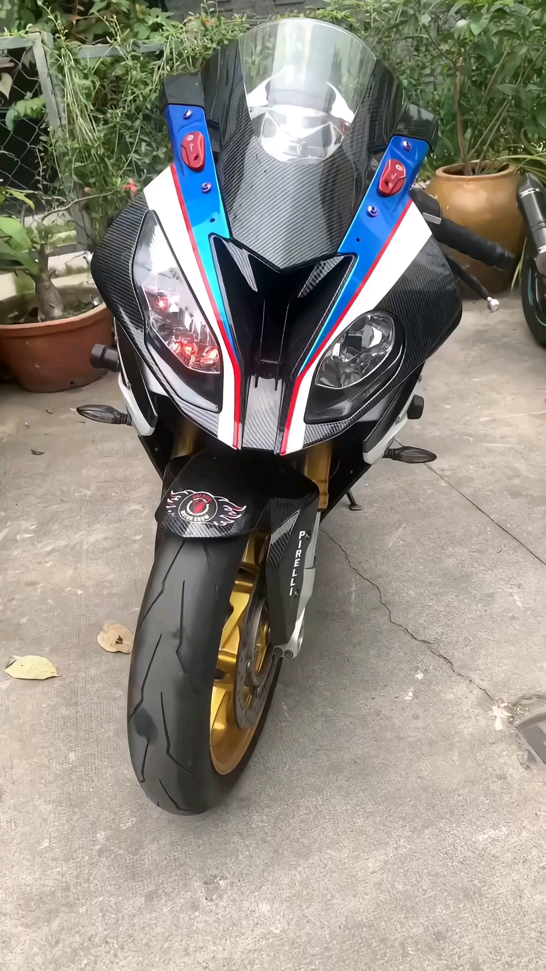 机车#宝马大小眼双r机车