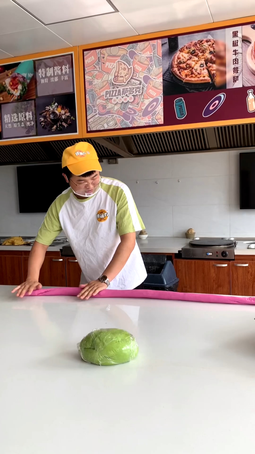 彩色果蔬卷饼,年轻人的最爱