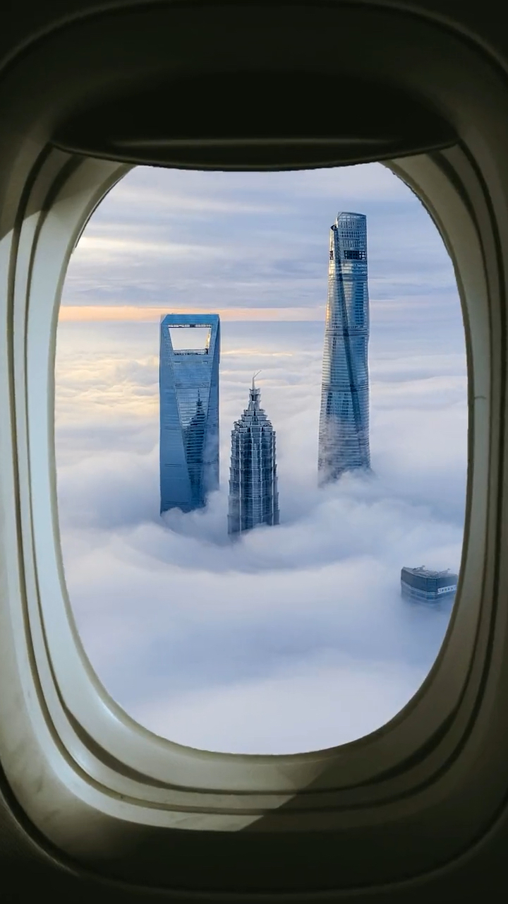 云中看上海,这才是真正的大都市,你爱这座城市吗