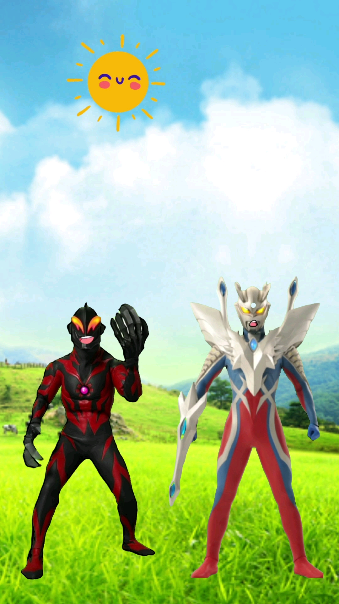 奥特曼贝利亚说不过赛罗又被赛罗给气坏了