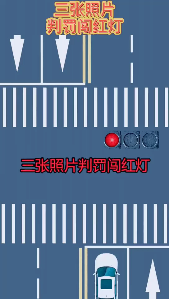 开车注意安全#如何判定闯红灯,你学会了吗?