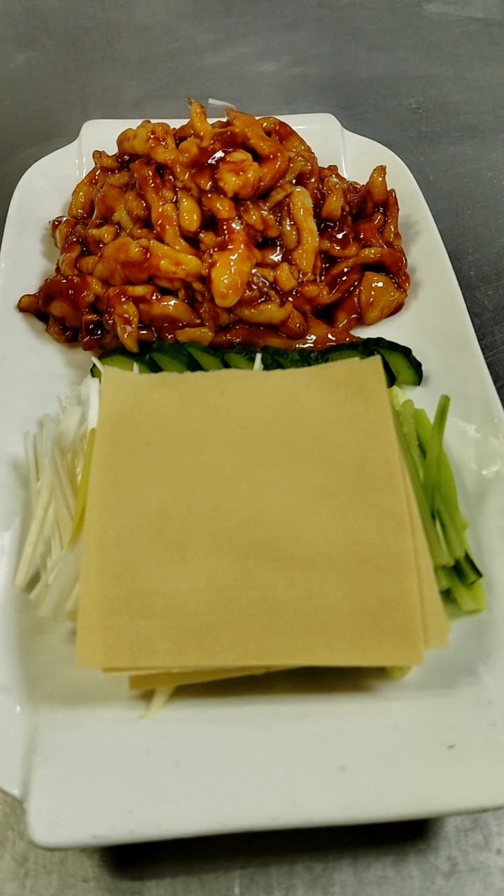 破壳计划#老北京的京酱鸡丝,就是漂亮.