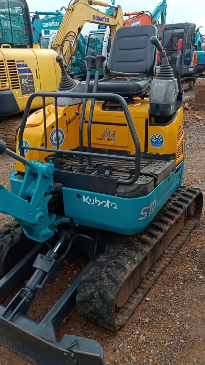 二手挖掘机个人#久保田15微挖二手挖掘机拍摄