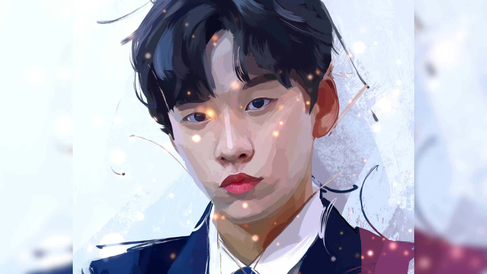 好物测评手绘余景天有人说我只会用平板画画