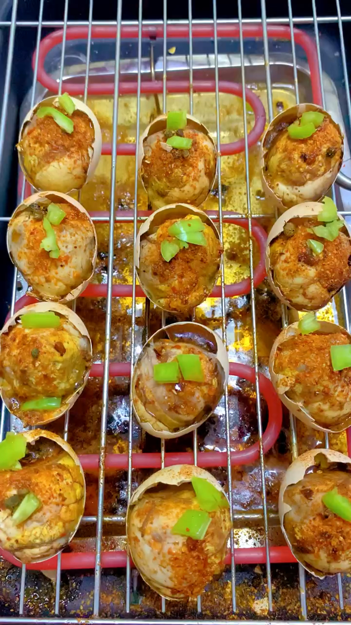 活珠子这么烤着吃简直太香了