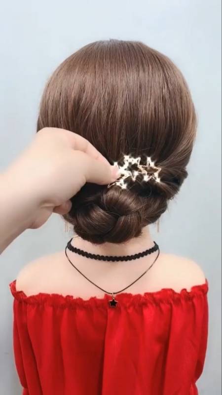 全民最火编发#妈妈这样编发太显气质了