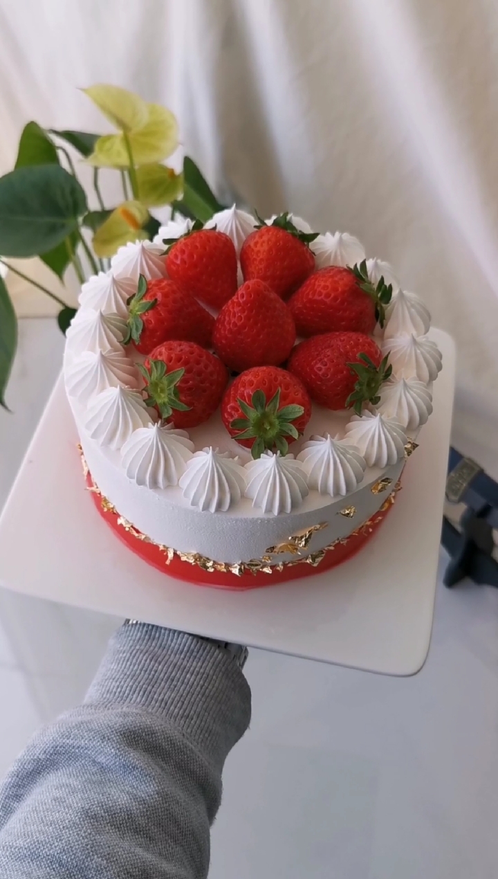 生日蛋糕#简单美,一看就会的蛋糕呀