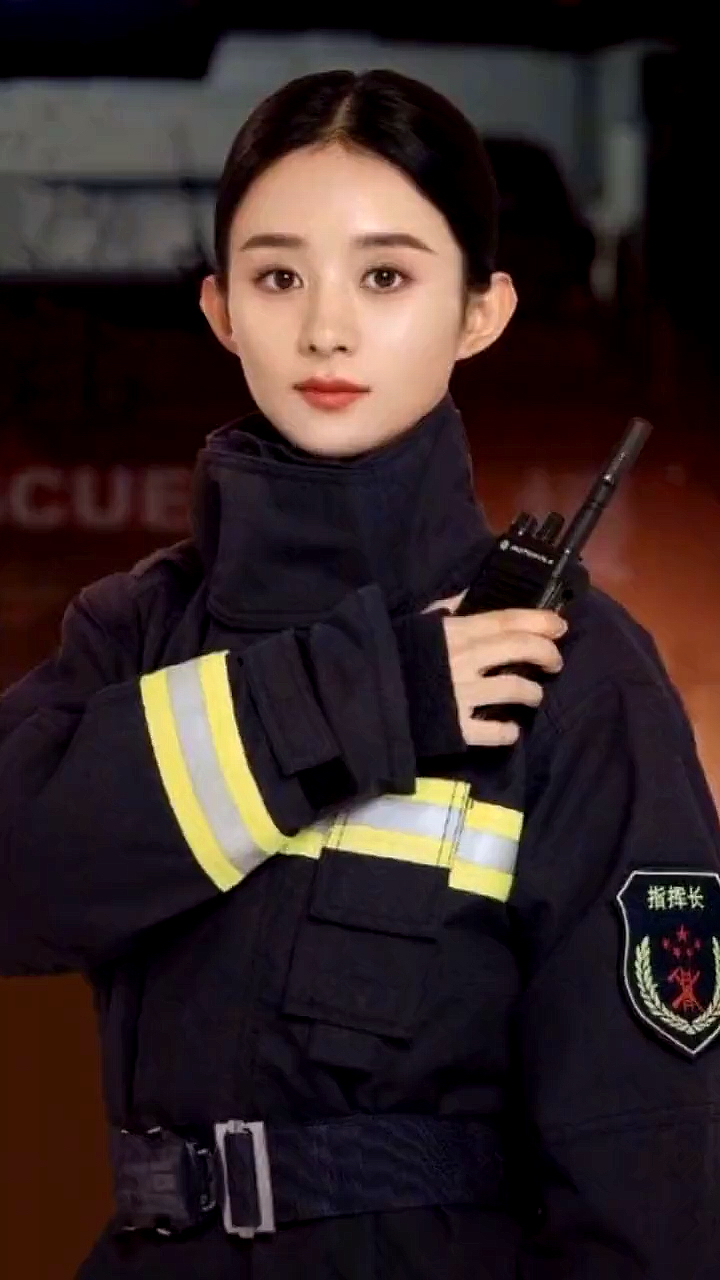 赵丽颖##吴京赵丽颖担任消防宣传公益使者,消防安全,从我做起!