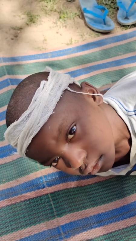 我在非洲的日子#看看这孩子多可怜吧!