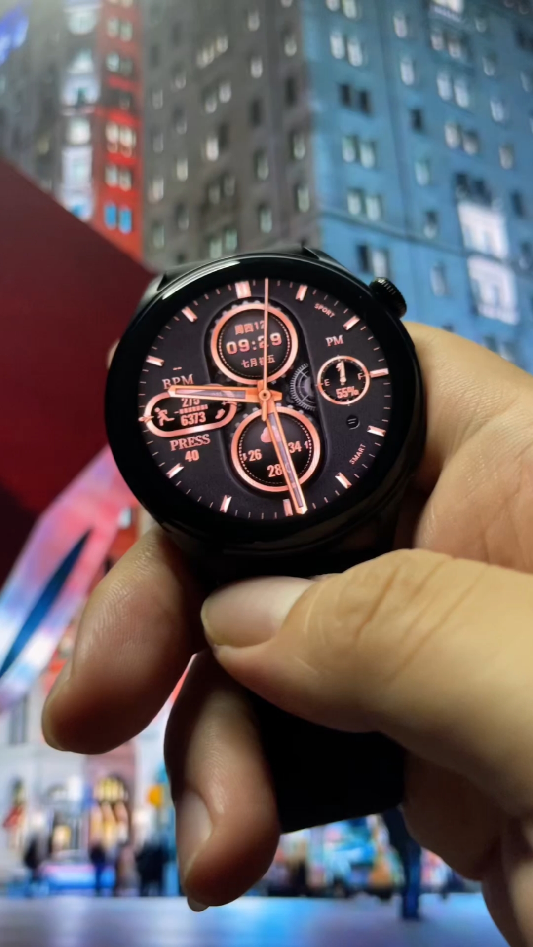 华为watch3#这高级感的watch3表盘,七夕礼物送给男朋友一定是真爱吧