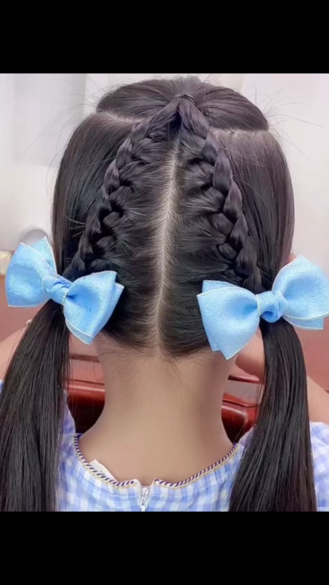 给小宝贝编一个～别具一格的小辫子
