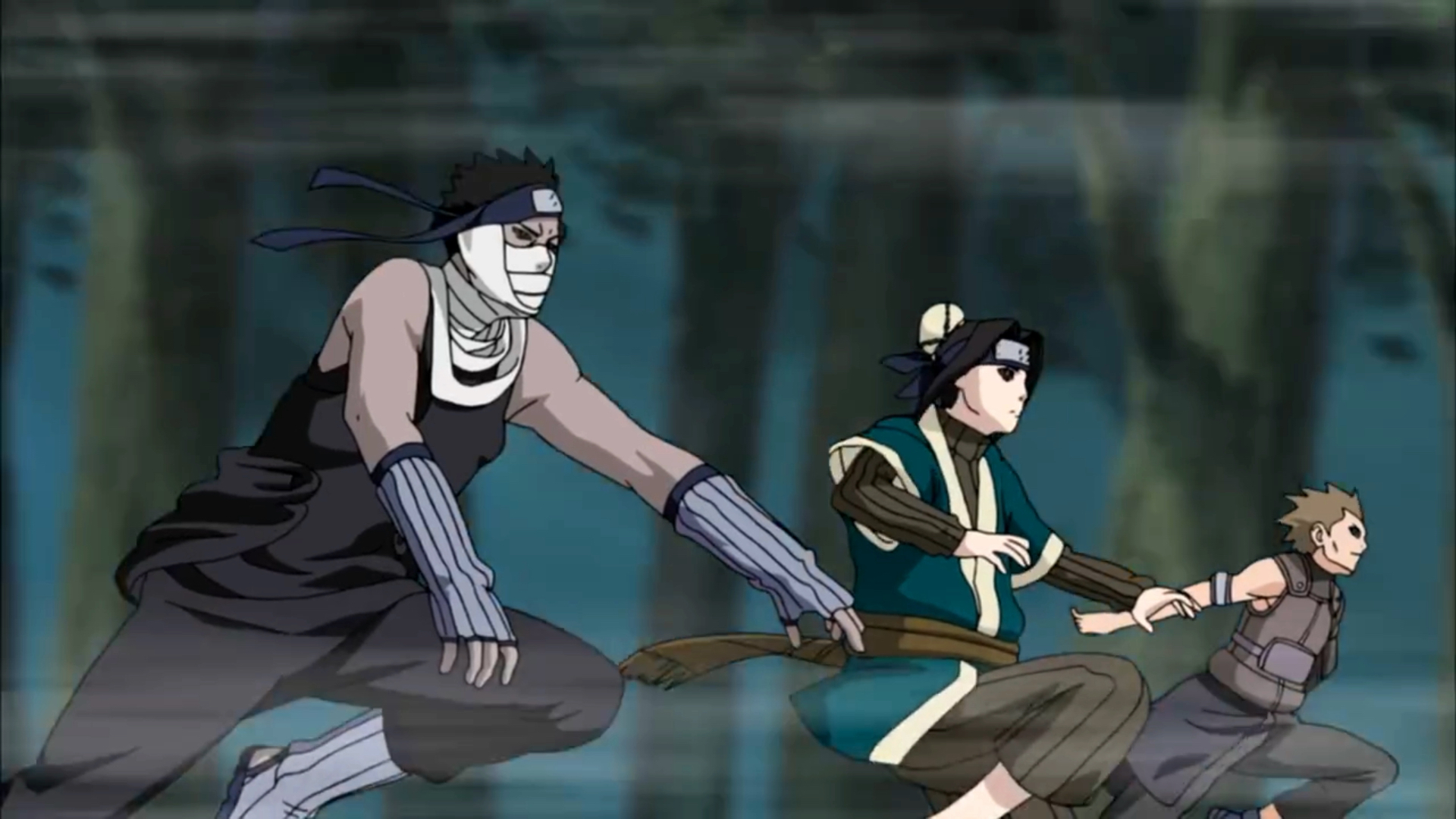 火影忍者#白和再不斩到达战场-度小视