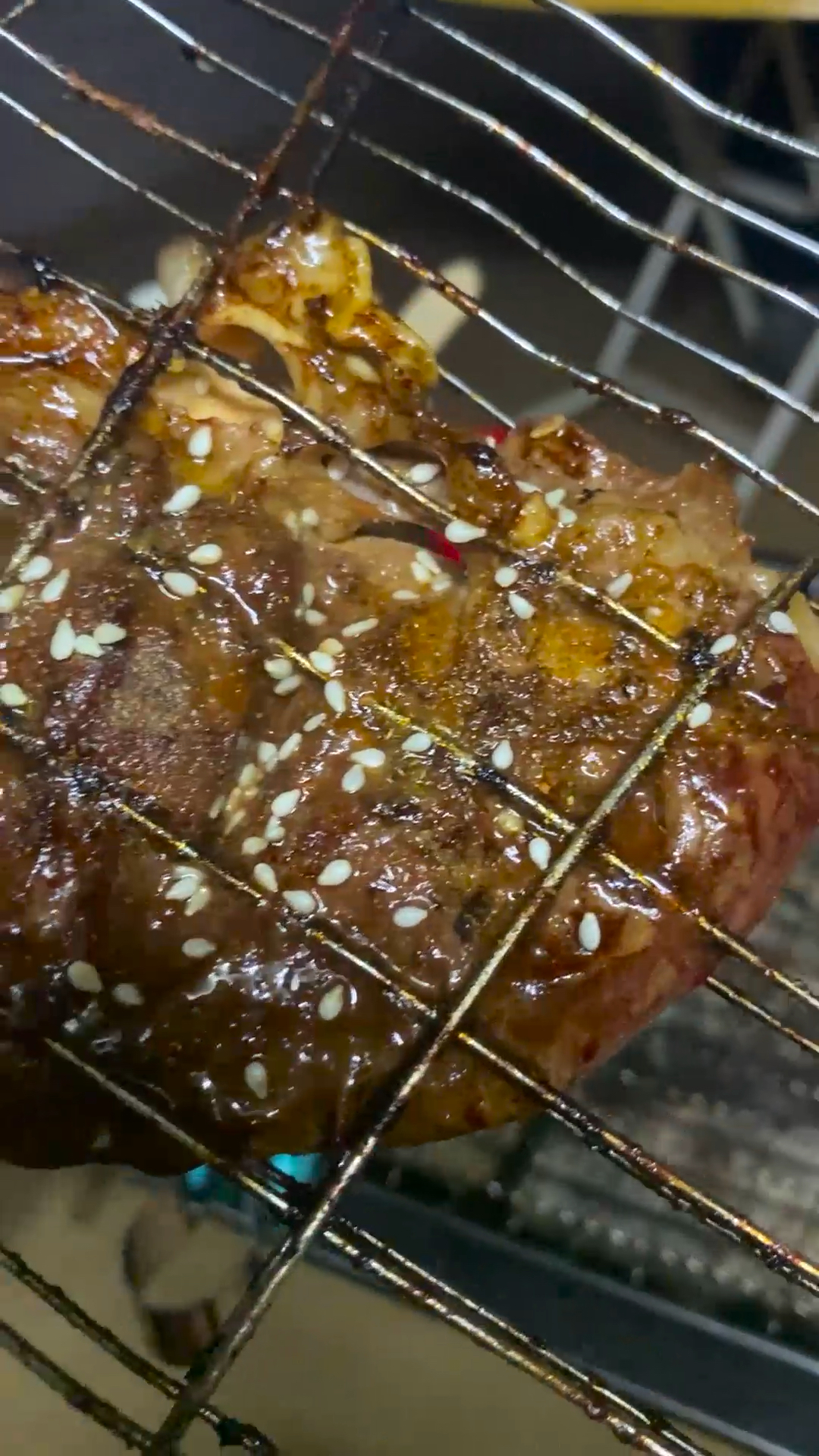 碳烤羊心,爽口香脆