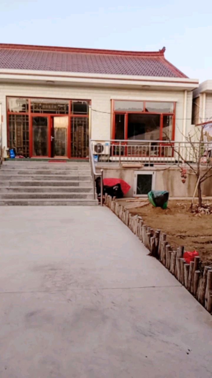 农村盖的大瓦房#这是和老公一起建的温馨家园,老公自己设计的,安椎哪