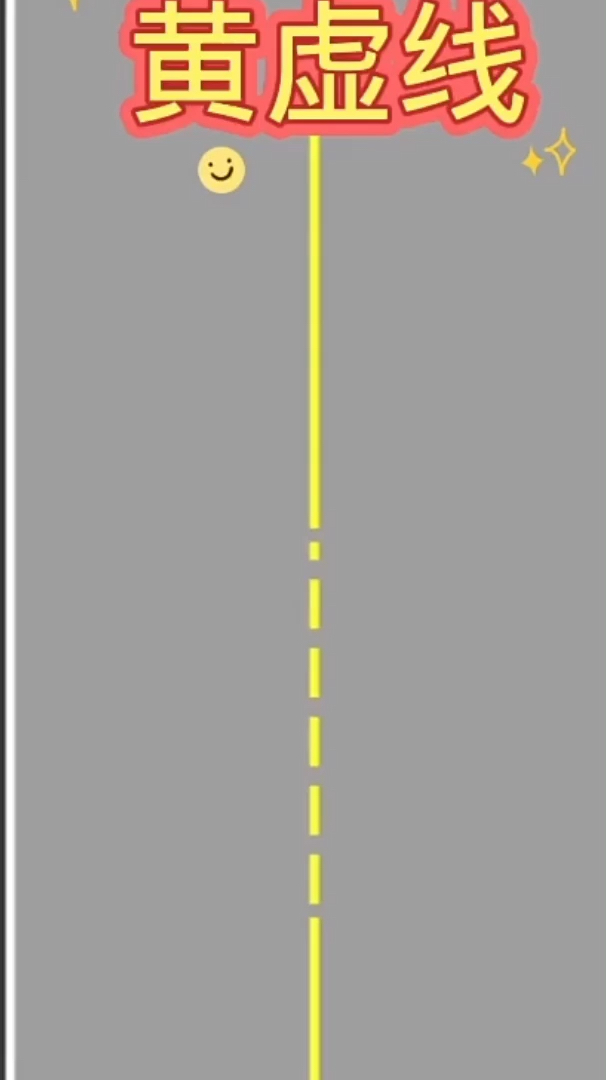交通安全最重要黄白虚线的区别