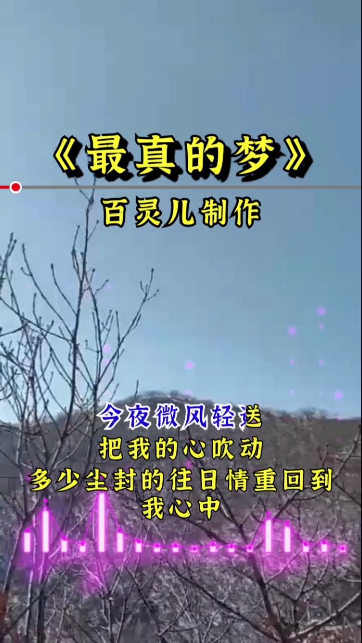 春日野餐好去处#歌曲,最真的梦