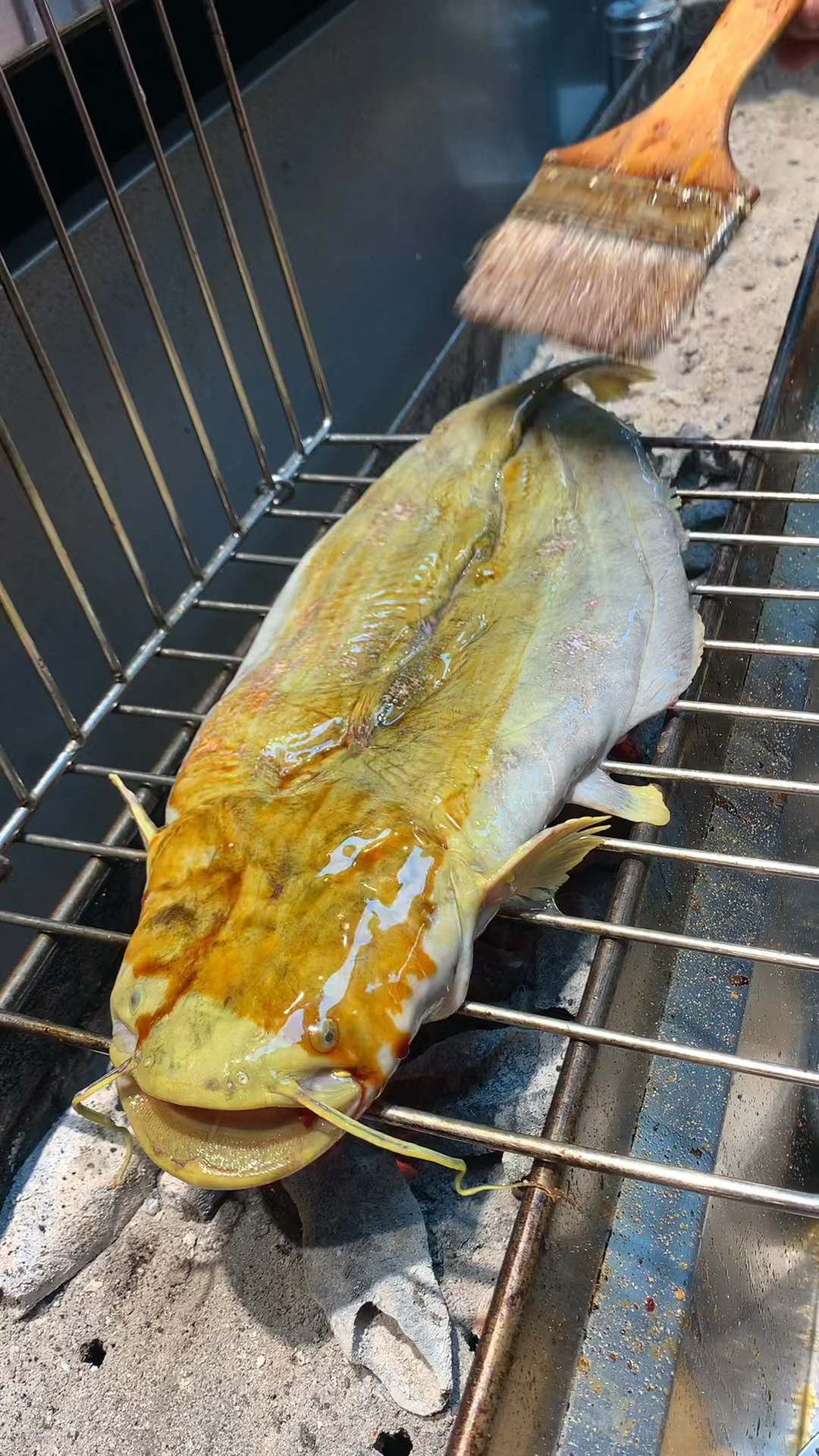 碳烤鲶鱼图片