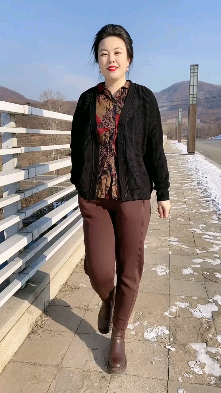 休闲穿搭中年女装微胖穿搭分享