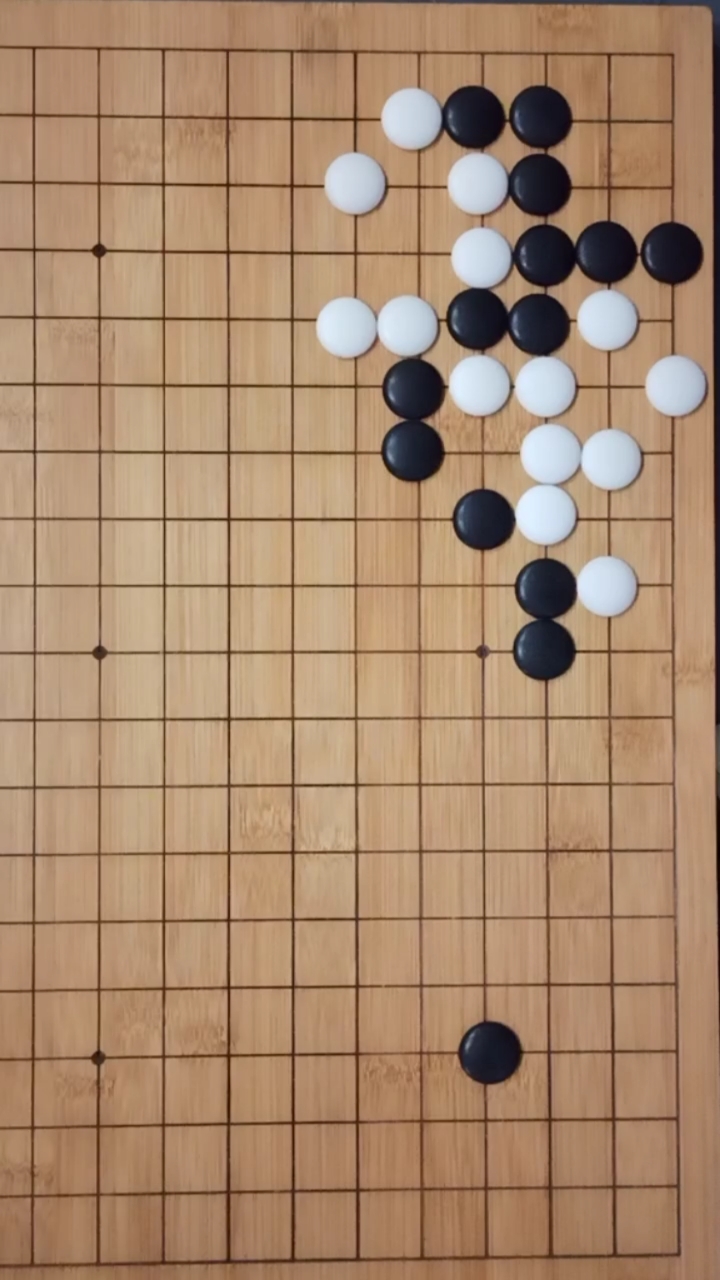 每天一点冷知识#围棋芈氏飞刀,强有力飞罩,让对手只能委屈求全-度小