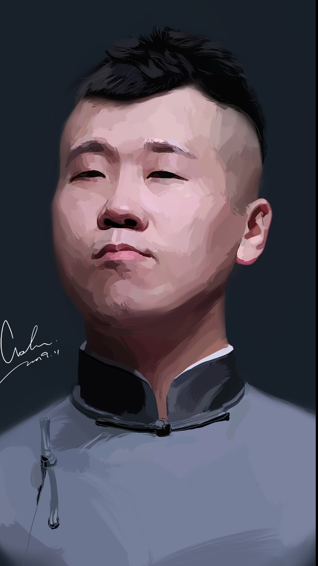 德云社#德云女孩看过来.【手绘_杨九郎】