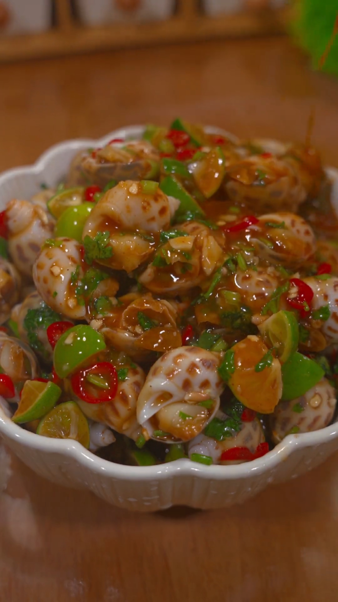 美食#捞汁花螺太好吃了