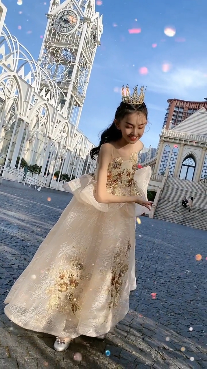 公主的礼仪来了