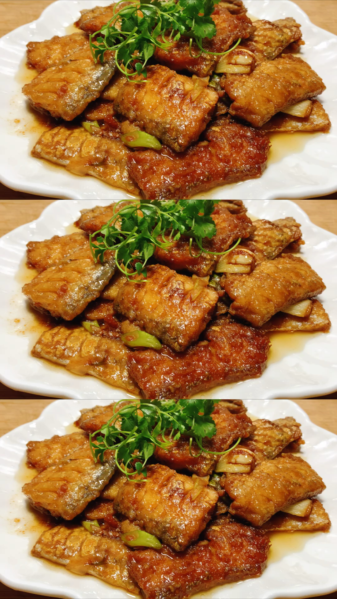 美食红烧带鱼的做法简单家常鲜嫩不腥喜欢的可以试一试