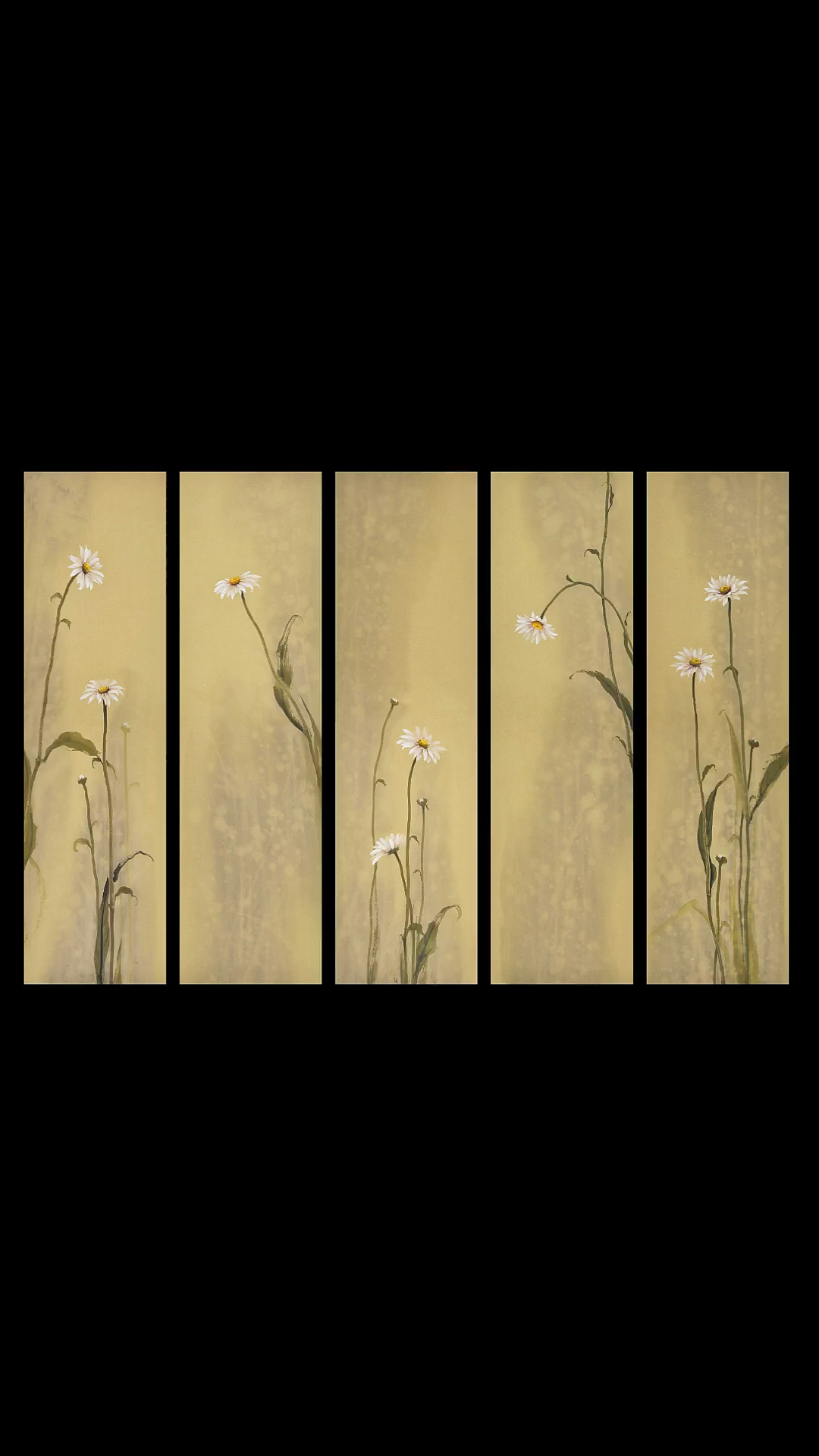 回到水墨#小雏菊