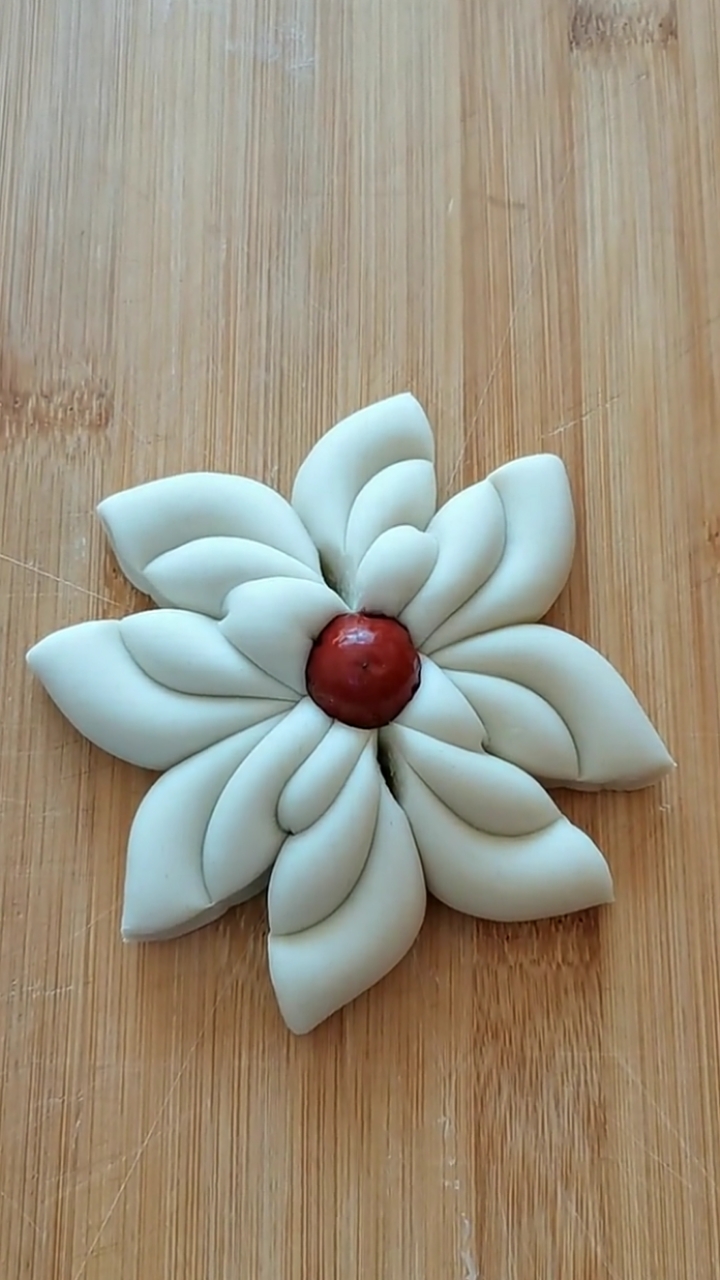 美食#创意面食花开富贵