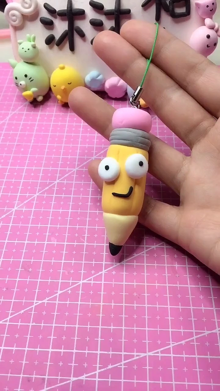 超轻粘土#粘土铅笔