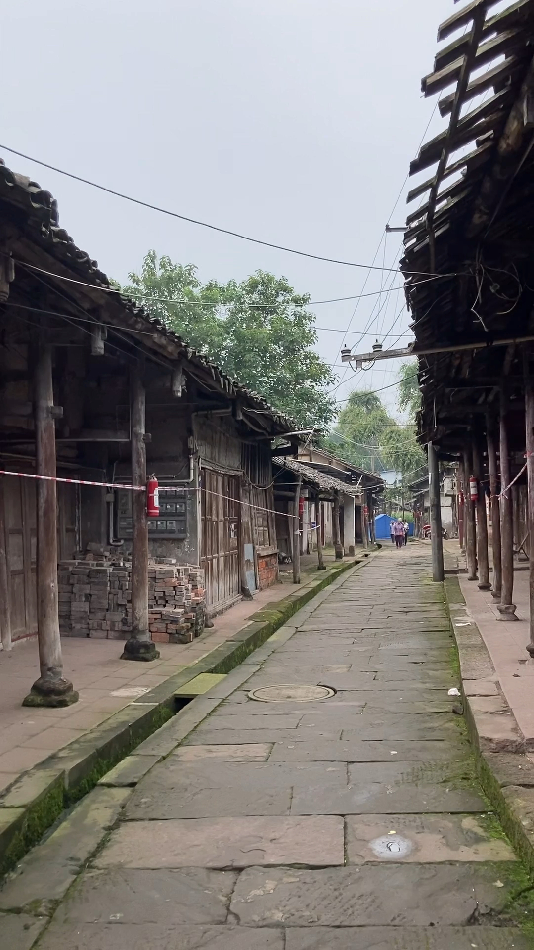 四川乐至县劳动镇老街薛苞古镇始建于明代以汉孝子薛苞故里闻名