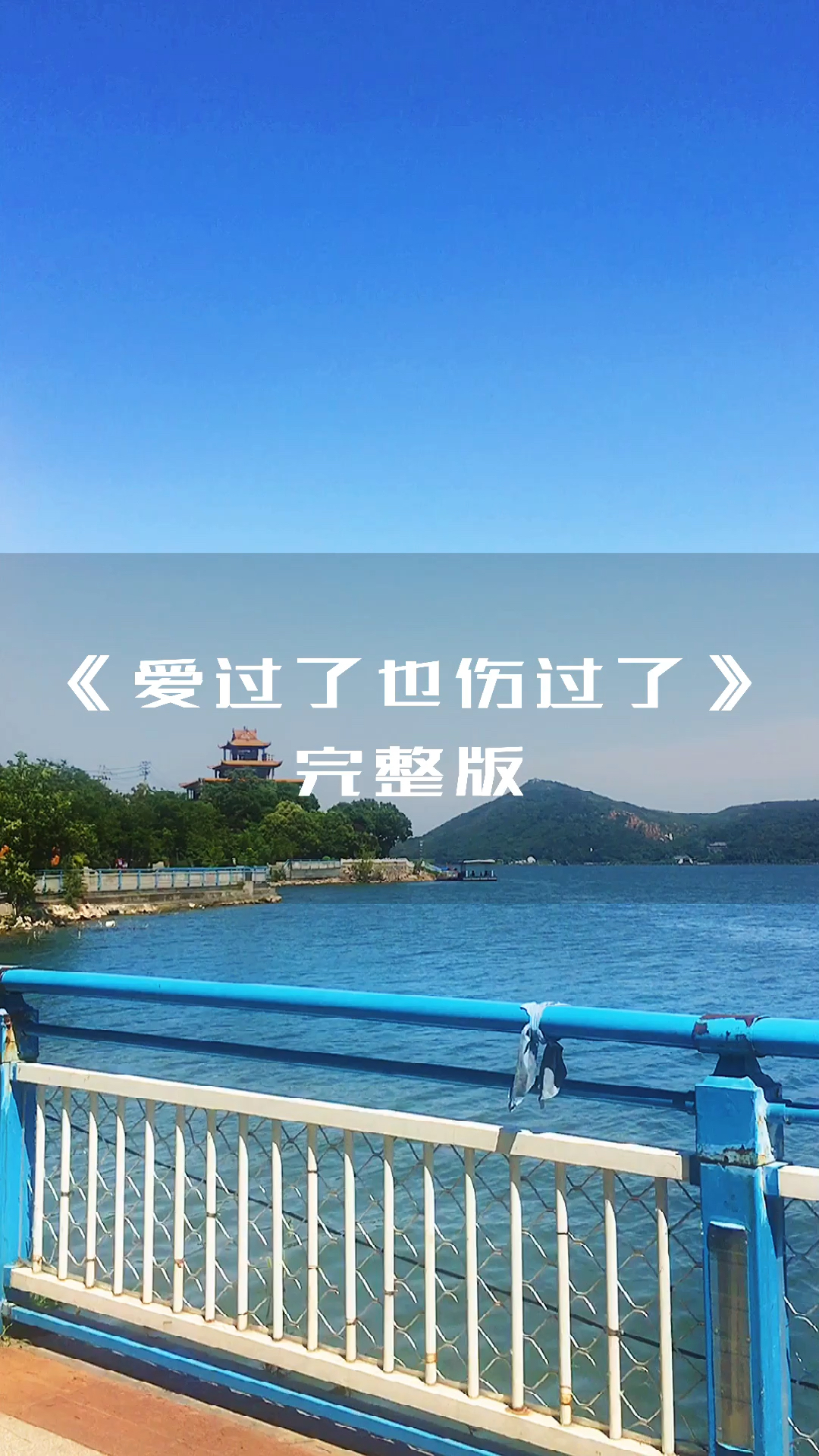 爱过了也伤过了