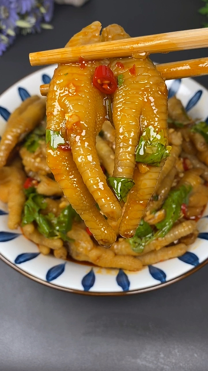 你吃过泰式风味鸡爪吗?