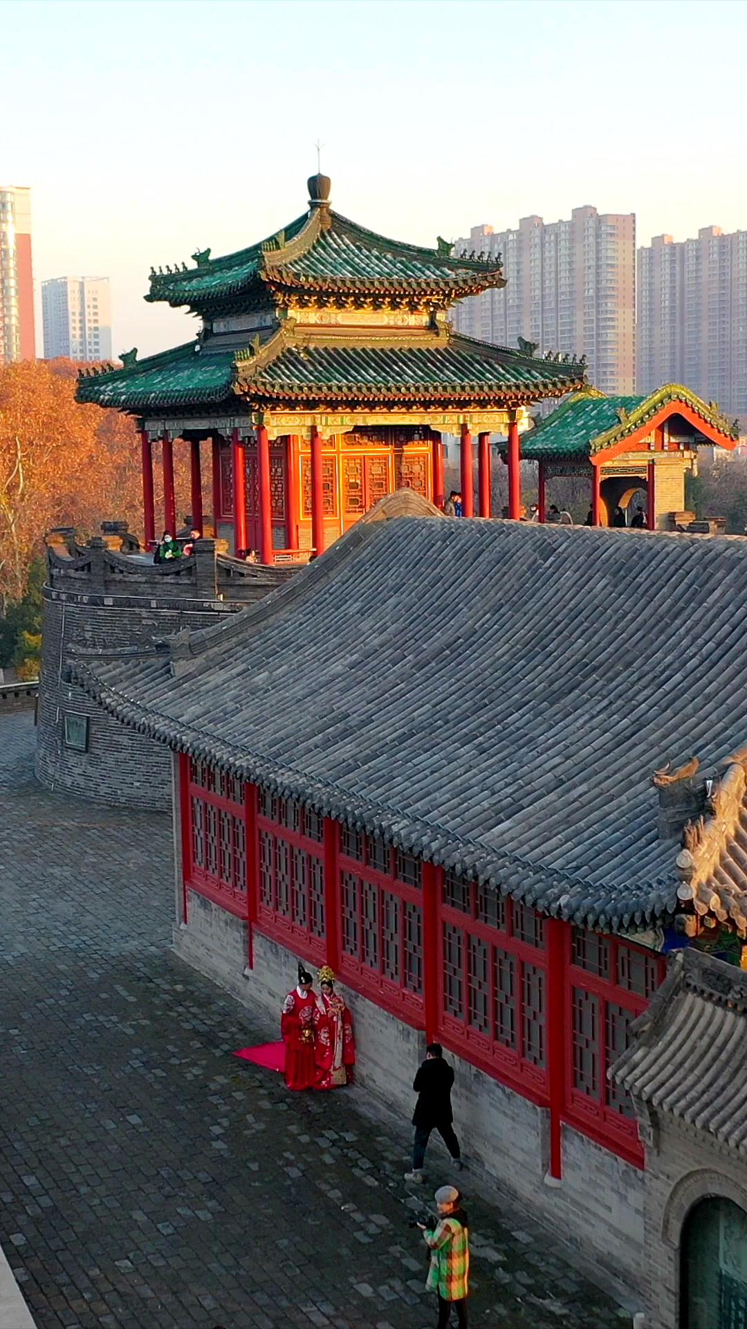 邯郸武灵丛台它是赵都历史的见证,也是市中心距离的起点!