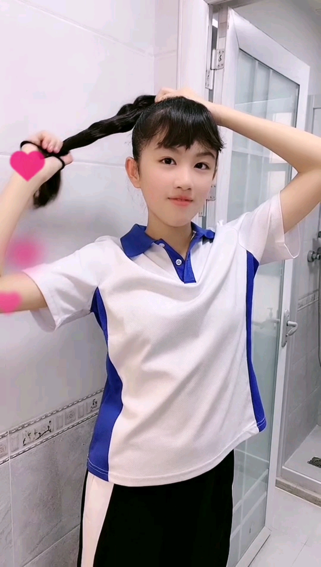 记录生活记录世界记录雨荷第一天七年级学姐放学楼07彭雨荷baby