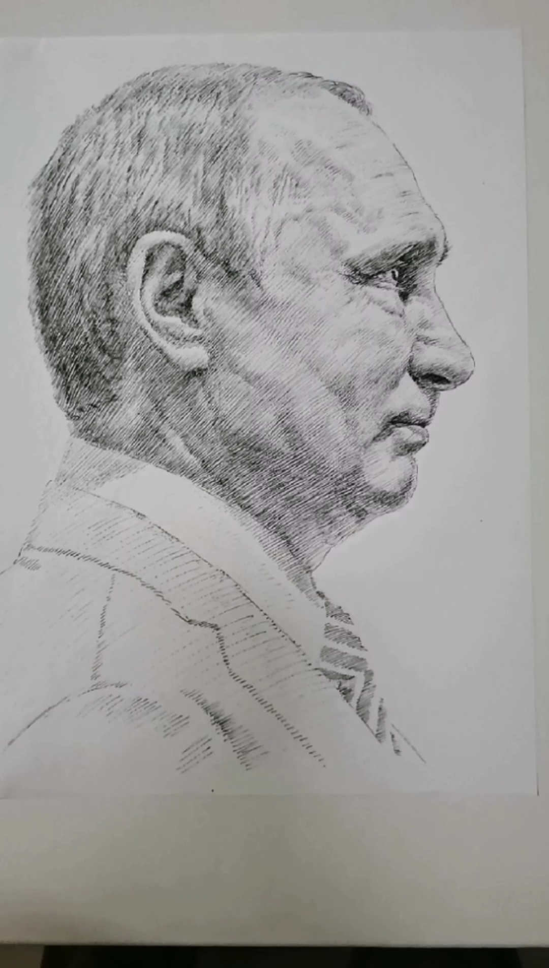 钢笔画#肖像之三